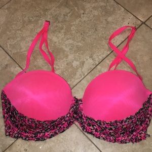PINK convertible bra 36D